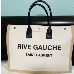 Saint Laurent Small Rive Gauche Tote Bag